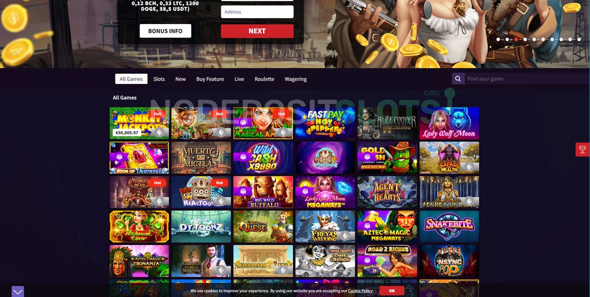 WildBlaster Casino Games